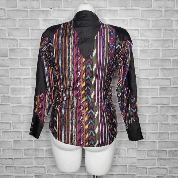 Wrangler Multicolor Button Down Shirt - Picture 3 of 5